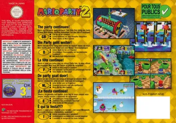 Mario Party 2 (Europe) (En,Fr,De,Es,It) (Wii Virtual Console) box cover back